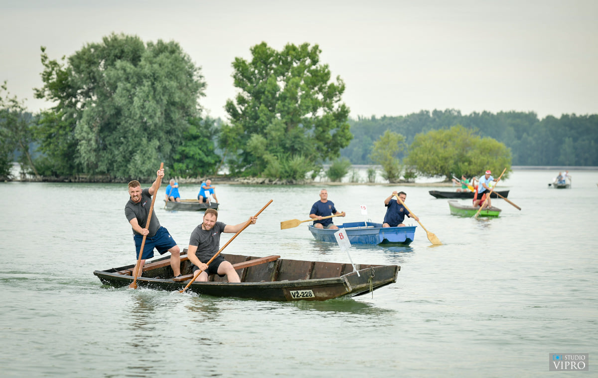 SCHWANENFEDERJAGD, EIN NAUTISCHES EREIGNIS, FAND IN PRELOG STATT